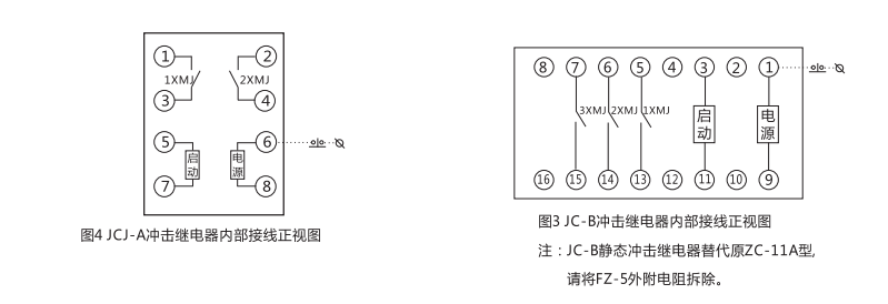 JCJ-A靜態(tài)交流沖擊繼電器技術指標及注意事項圖1 JCJ-A靜態(tài)交流沖擊繼電器技術指標及注意事項圖1