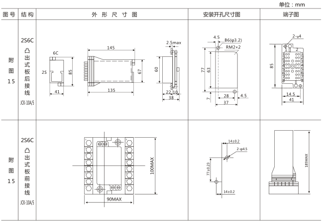 SS-17B型時(shí)間繼電器外形及開(kāi)孔尺寸圖片 SS-17B型時(shí)間繼電器外形及開(kāi)孔尺寸圖片
